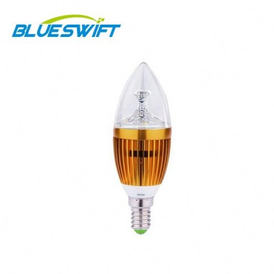 AL+PC with CB, CE, Rohs, IES, IEC LED Light Pull tail E14 LED Candle