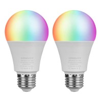 Voice Control Amazon Alexa Google Assistant Compatible A60 7W Wifi Smart LED Bulb